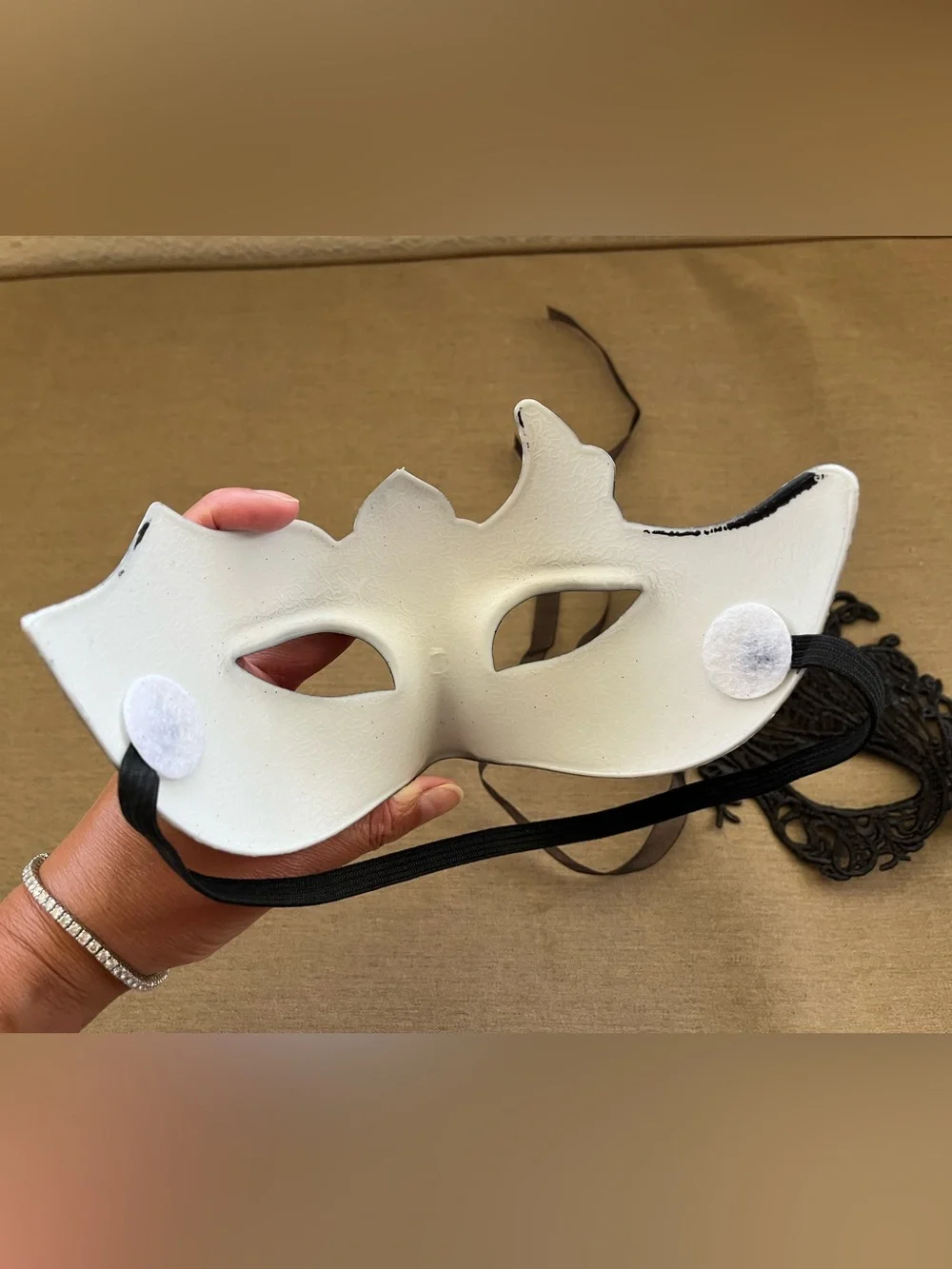Luxury Masquerade Couple Mask - Black—Set of 2